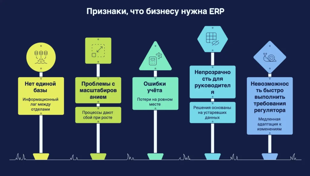 Когда бизнесу действительно нужна ERP